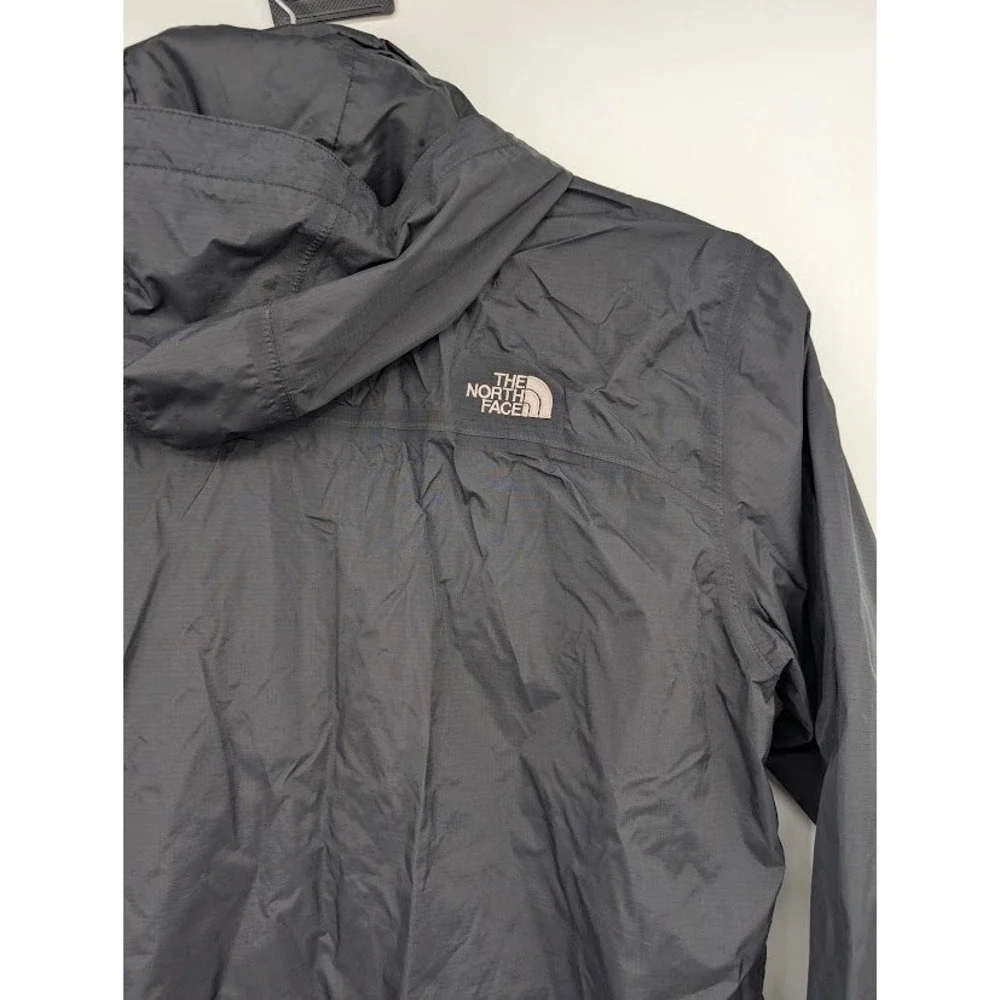 The North Face Hyvent Jacket Full zip Black Waterproof Windbreaker Jacket sz XL